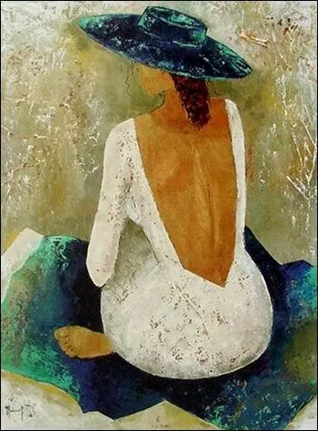 Cette Femme au chapeau de 1961 est l'oeuvre de ?