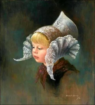 La petite Krista  la coiffe extraordinaire est l'oeuvre de l'artiste ?