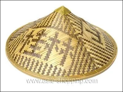 Et enfin dans les campagnes de ce pays, beaucoup de personnes portent ce type de...