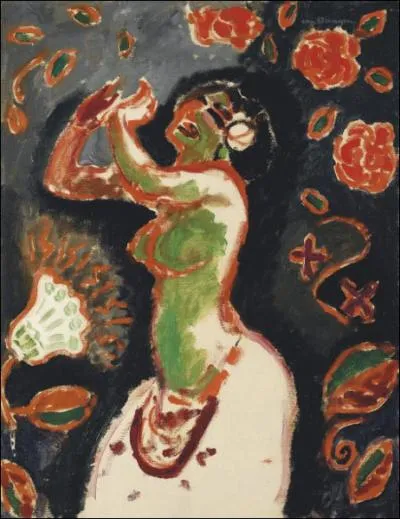 Qui a peint Anita aux fleurs ?