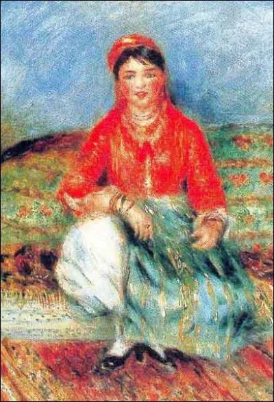 Qui a peint Jeune algrienne ?