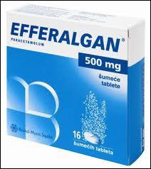 Quelles sont les principales indications de l'Efferalgan ?