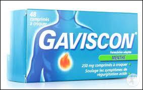 A quelle occasion votre médecin vous prescrit-il du Gaviscon ?