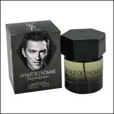 Les hommes aussi ont leurs parfums, comme ' La nuit de l'homme ' d'Yves St Laurent reprsent par le sducteur ... .