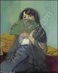Qui a peint 'Femme  l'ventail' ?