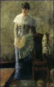 Qui a peint 'La dame  l'ventail' ?