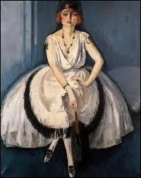 Qui a peint 'Femme  l'ventail' ?