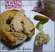 Nous dgusterons ensuite cette entre compose de 75 % de foie gras, il s'agit :