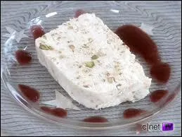 Voici le dessert avec :