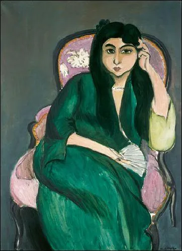 De qui est cette femme  l'ventail ?