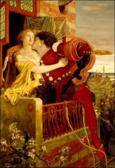 C'est le baiser au balcon, entre Juliet et Romeo, c'est l'oeuvre de ?