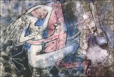 Ce tableau a pour titre 'Prix-mordial'. Qui est le peintre ?