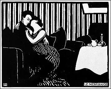 Cette oeuvre est dnomme 'Le mensonge'. Qui en est l'auteur ?