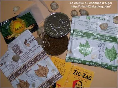 Le tabac  chiquer (chemma) :