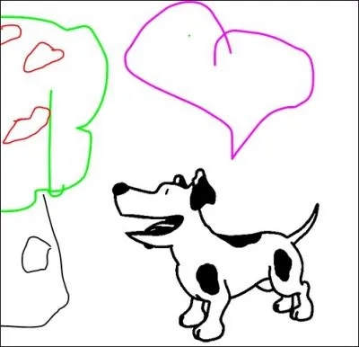 Comment se nomme le papa du chiot ?