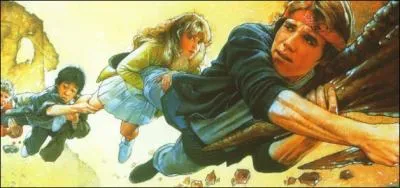 C'est une bande de jeunes qui part pour une chasse au trsor dans...