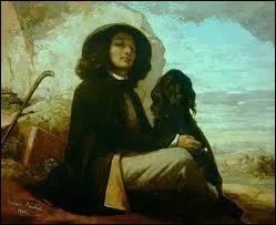 Qui a fait cet autoportrait au chien noir ?