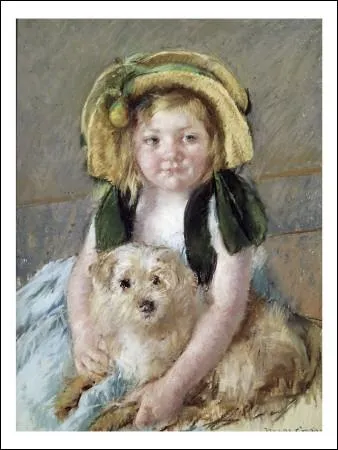 Qui a peint Sara et son chien ?