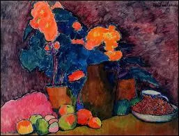 Quel peintre est l'auteur de cette nature morte pleines de couleurs ?