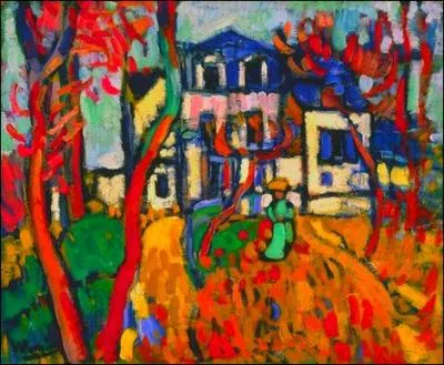 Qui est l'auteur de cette maison véritable maelstrom de couleurs ?