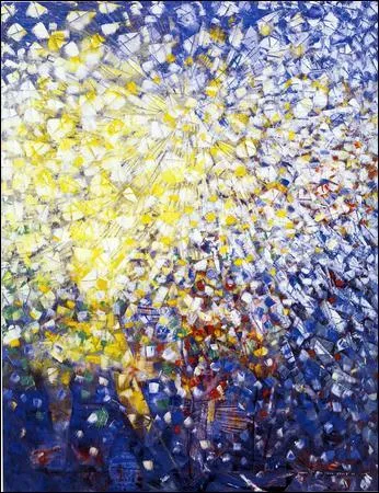 Qui est l'auteur de ce feu d'artifice titré Fillette chassant le papillon ?