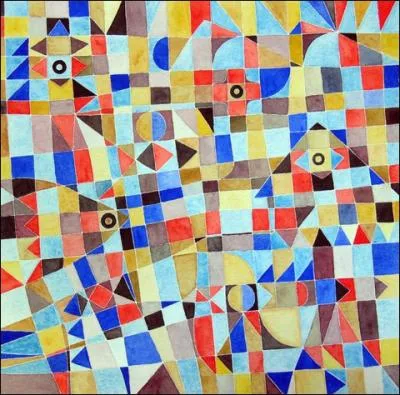 Qui a peint ce tableau titré Comme un poisson dans l'eau ?