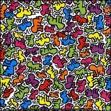 Qui est le peintre qui a démarré par le graffiti, qui a peint cette oeuvre ?