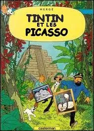 Combien voyez-vous de tableaux du matre du Cubisme sur cette image ?