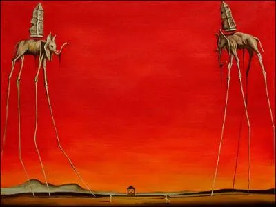 Comment s'appelle ce tableau de Salvador Dali ?