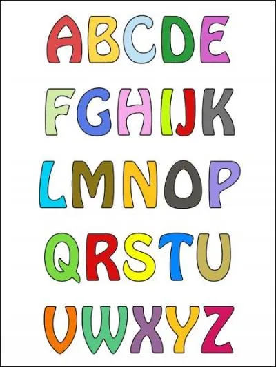 Quelles sont les lettres qu'on voit le moins ?