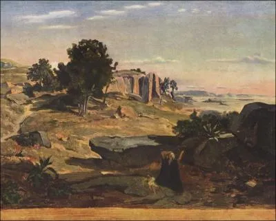 Qui a peint : 'Agar dans le dsert' ?