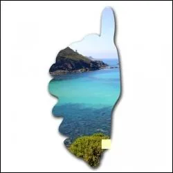 Quelle ville corse se situe sur le carr blanc ?