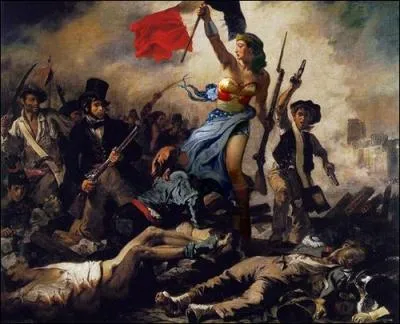 Sur cette toile d'Eugne Delacroix, la rvolution avec ce costume n'aurait dur qu'une journe, a qui est-il ?