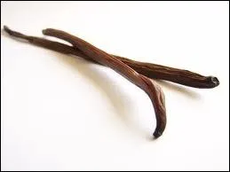 Une gousse (on l'ouvre, on gratte avec prcaution les grains noirs  l'intrieur. La gousse vide, avant ou aprs cuisson on la garde pour son pot de sucre) de cette orchide tropicale, qu'on appelle ?