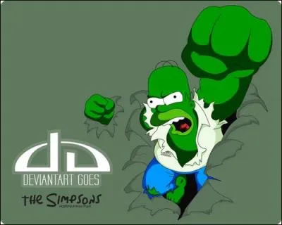 Homer transformé en...