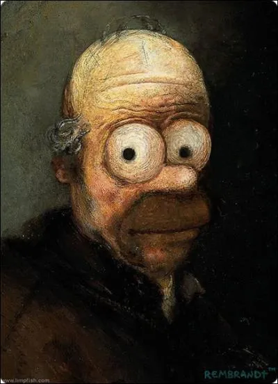 Toujours Homer, mais ici vu version Rembrandt. Quelle était la nationalité de Rembrandt ?