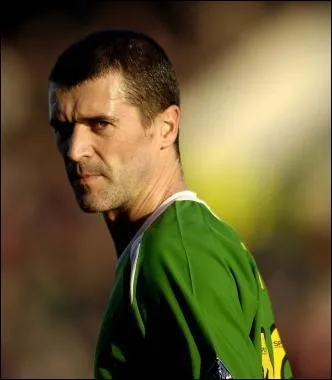 Roy Keane est un joueur qui a port le maillot de l'quipe nationale. .