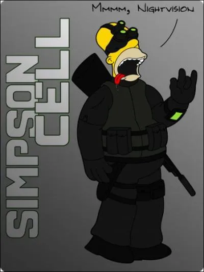 Parodie du jeu vidéo Splinter Cell, comment se nomme le héros espion de ce jeu vidéo ?