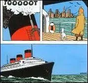 A bord de quel clbre paquebot de croisire, Tintin a-t-il travers l'Atlantique pour aller en Amrique ?