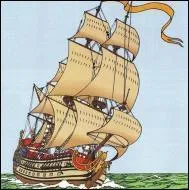 Quel est le nom du navire de chevalier Franois de Hadoque ?