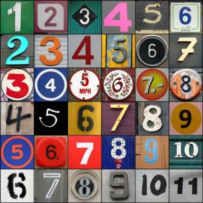 Quel(s) chiffre(s) apparat(ssent) le moins dans cette image ? (attention dans 10, il y a 1 et 0)