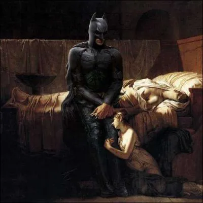 Trs triste scne, arriv avec 8 sicles de retard sur ce coup, il n'a rien pu faire...