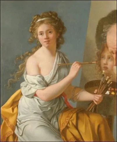 Forme par lisabeth Vige-Lebrun, puis par David, fministe et anti-esclavagiste, c'est son 'Portrait d'une ngresse' (1800), qui assoit immdiatement sa rputation. De qui est cet autoportrait ?