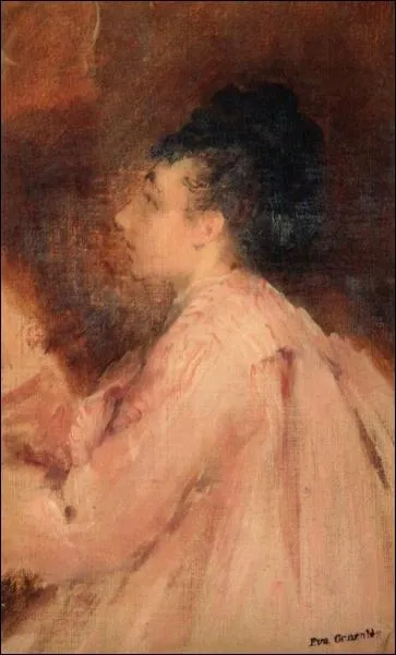 Impressionniste franaise (1849 -1883), elle servit de modle pour les membres de l'cole impressionniste et peignit esentiellement les membres de son entourage. De qui est cet autoportrait ?