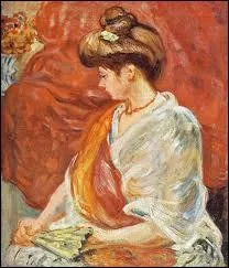 Quel peintre fauviste est l'auteur de la toile 'La femme  l'ventail' ?