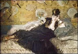 Qui a reprsent Berthe Morisot avec un ventail ?