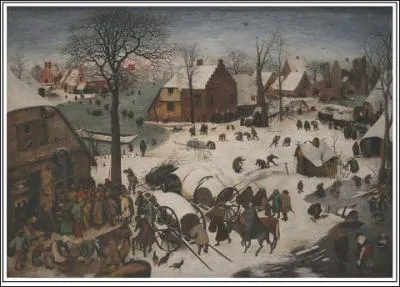 'Le dnombrement  Bethlehem'