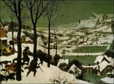 'Chasseurs sur la neige'