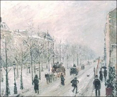 'Boulevards extrieurs, effet de neige'