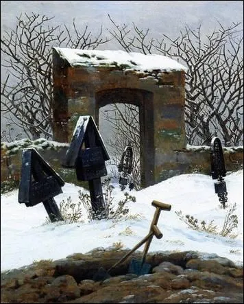 'Cimetire sous la neige'